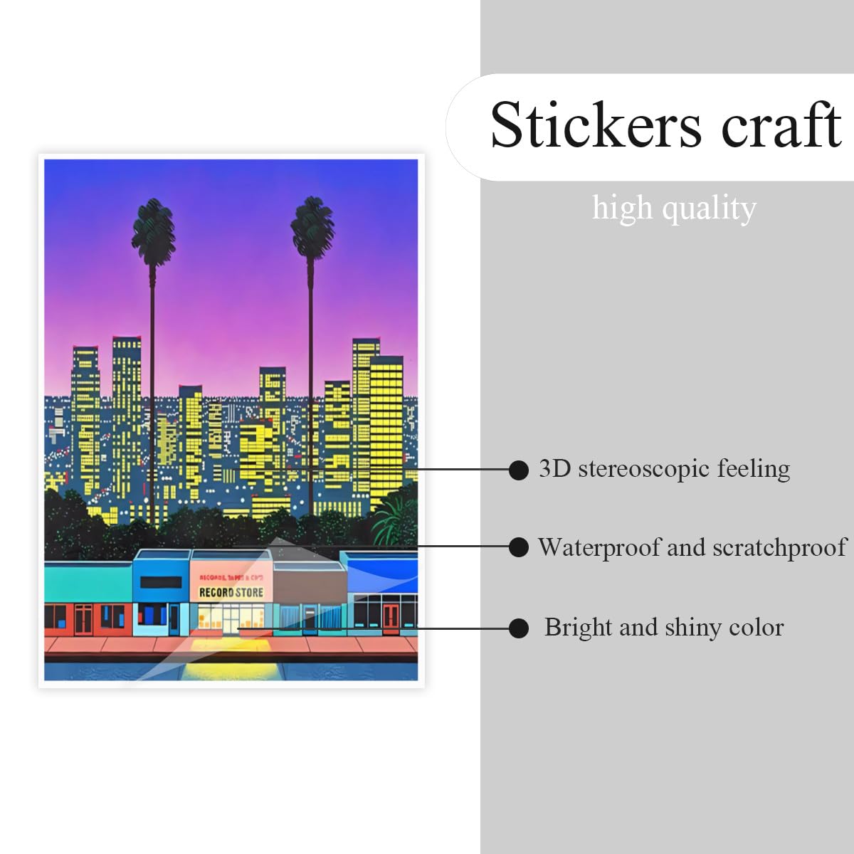 Amazon.co.jp: アートワーク イラストレーター 永井博 クリスタル